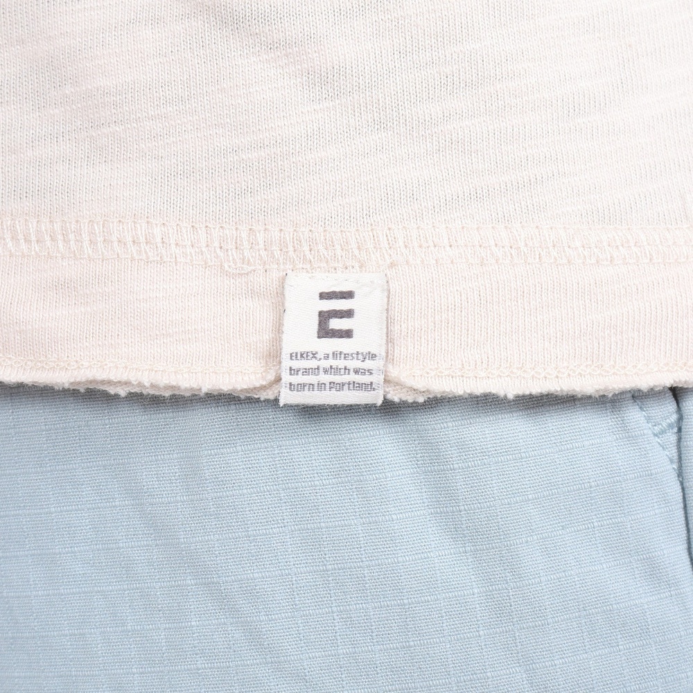 エルケクス（ELKEX）（メンズ）クルーネック半袖Tシャツ AMERICAN.NW EKM4S10012 BEG