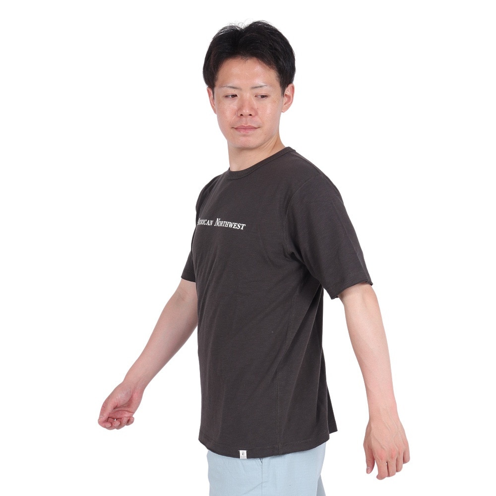 エルケクス（ELKEX）（メンズ）クルーネック半袖Tシャツ AMERICAN.NW EKM4S10012 DGRY