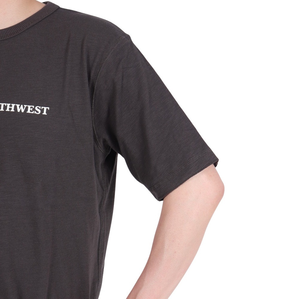 エルケクス（ELKEX）（メンズ）クルーネック半袖Tシャツ AMERICAN.NW EKM4S10012 DGRY