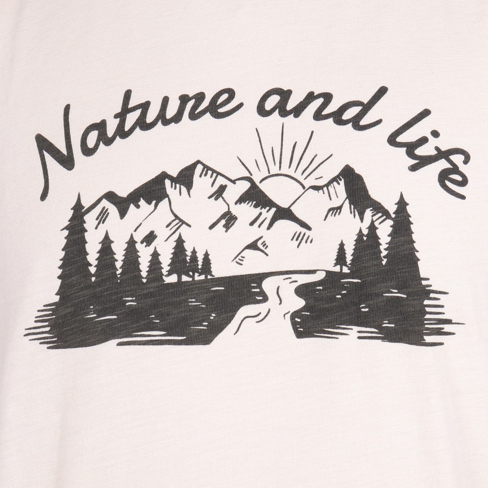 エルケクス（ELKEX）（メンズ）クルーネック半袖Tシャツ NATURE&LIFE EKM4S10013 BEG