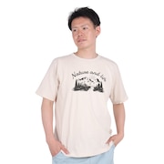 エルケクス（ELKEX）（メンズ）クルーネック半袖Tシャツ NATURE&LIFE EKM4S10013 BEG