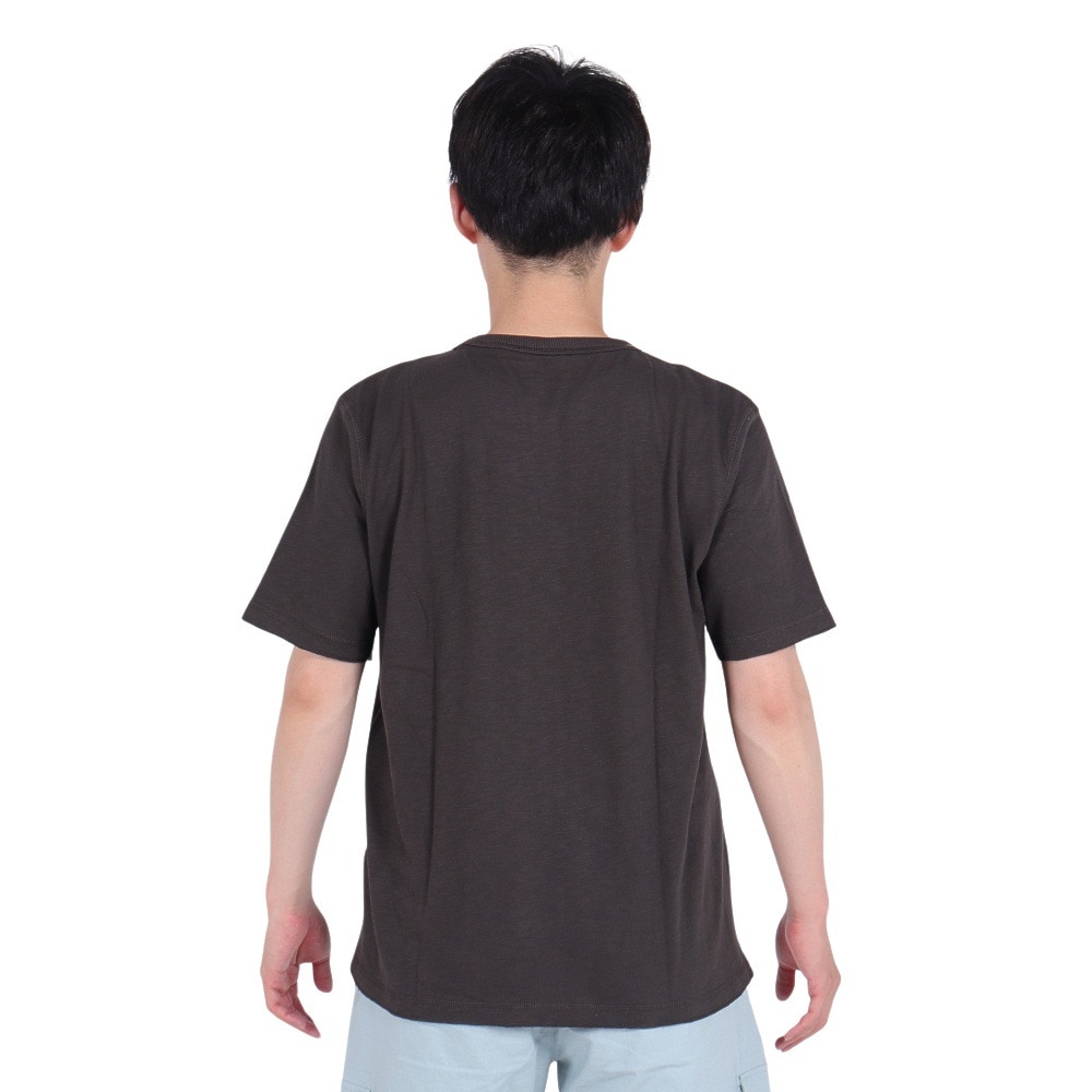 エルケクス（ELKEX）（メンズ）クルーネック半袖Tシャツ NATURE&LIFE EKM4S10013 DGRY
