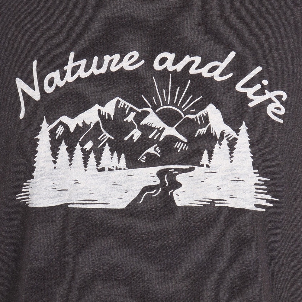 エルケクス（ELKEX）（メンズ）クルーネック半袖Tシャツ NATURE&LIFE EKM4S10013 DGRY