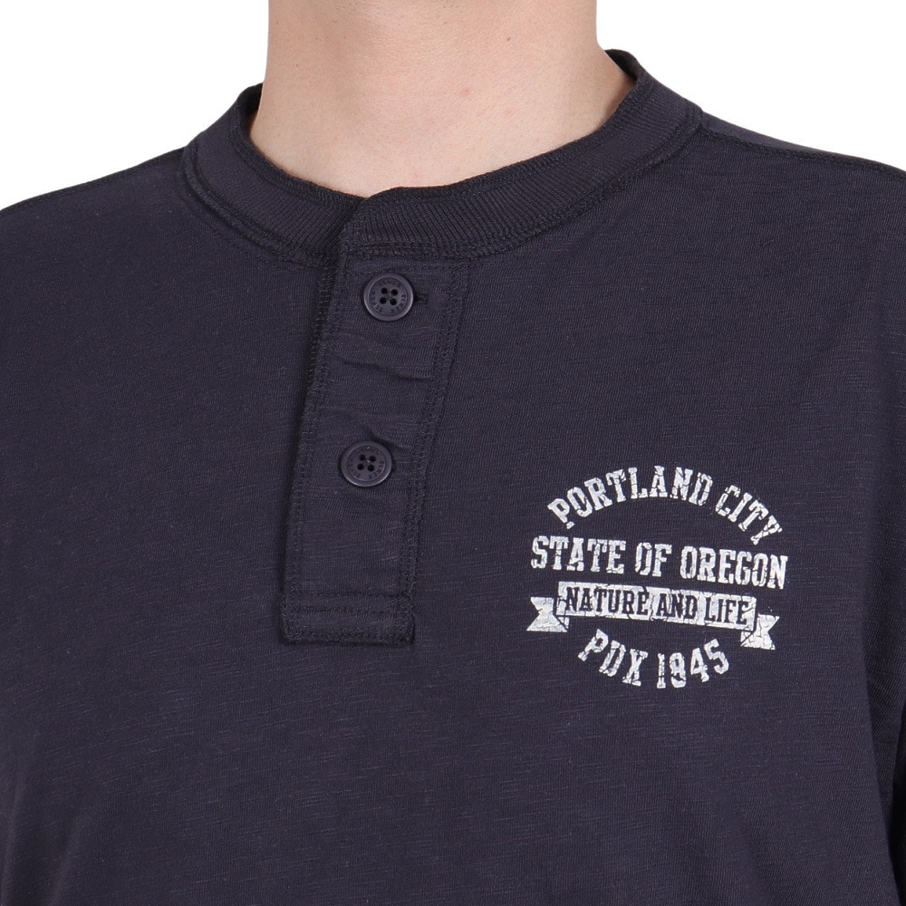 エルケクス（ELKEX）（メンズ）半袖Tシャツ henry PDX 1945 EKM4S10014 NVY