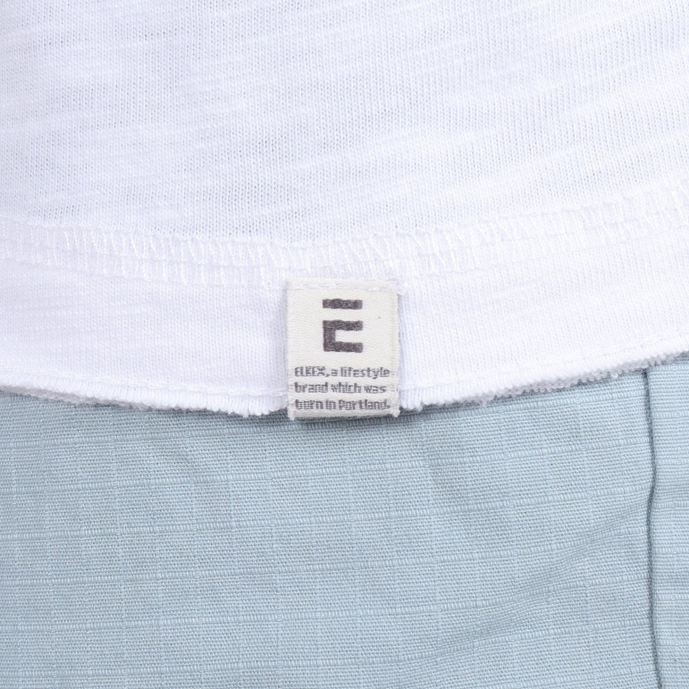 エルケクス（ELKEX）（メンズ）ヘンリー 59 U.S.N.W 半袖Tシャツ EKM4S10015 WHT