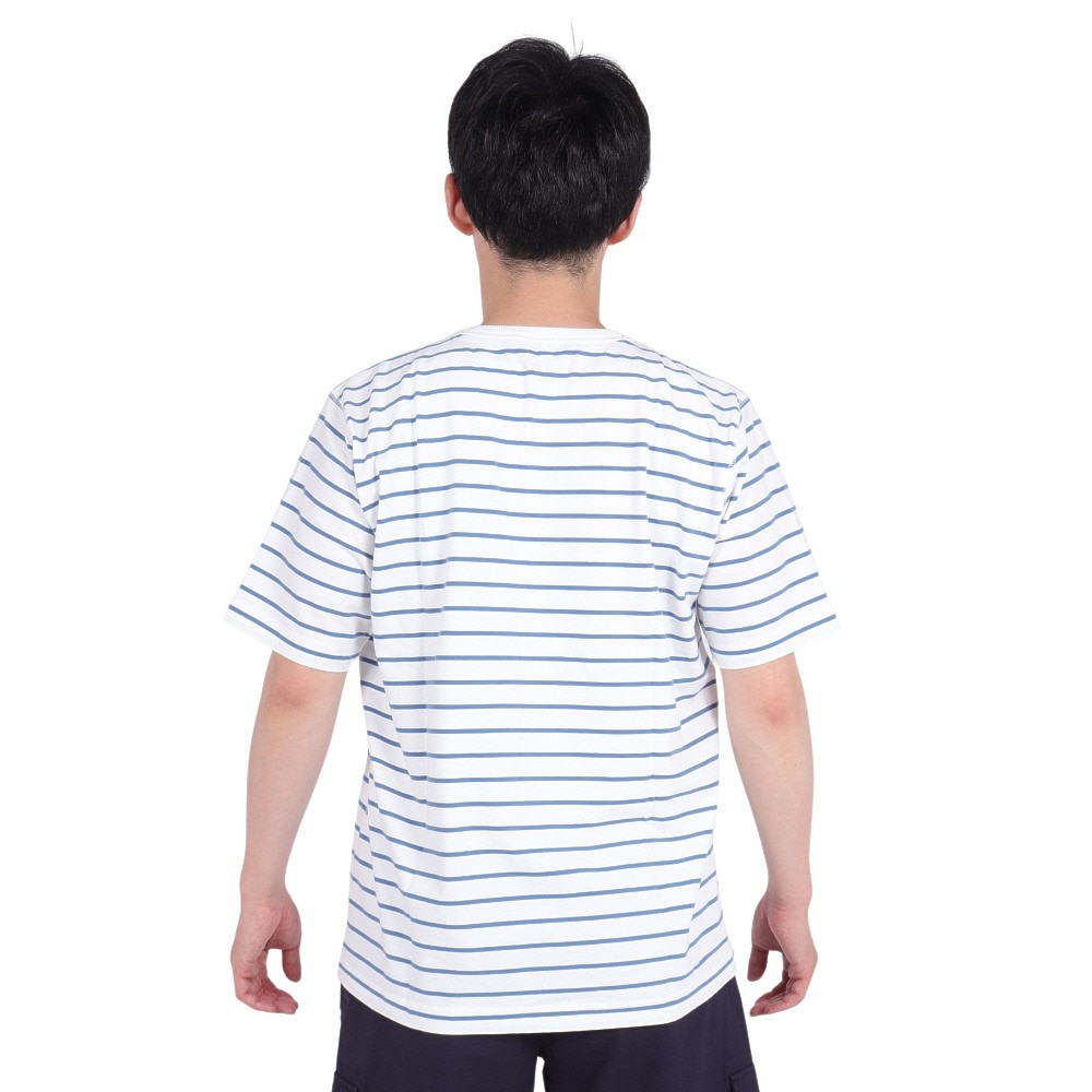 エルケクス（ELKEX）（メンズ）ベーシック クルー半袖Tシャツ EKM3S10005 WHXBL