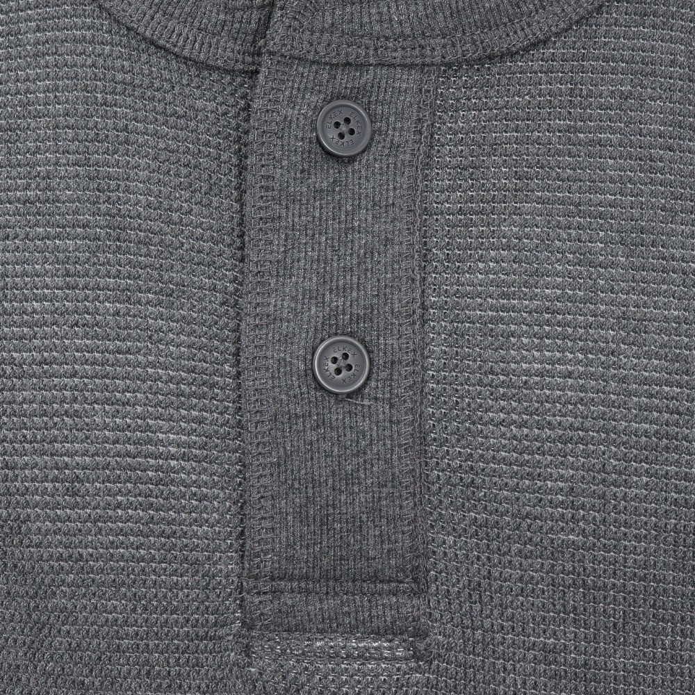 エルケクス（ELKEX）（メンズ）半袖 ワッフル HENLEY Tシャツ EKM5S10018 CGRY