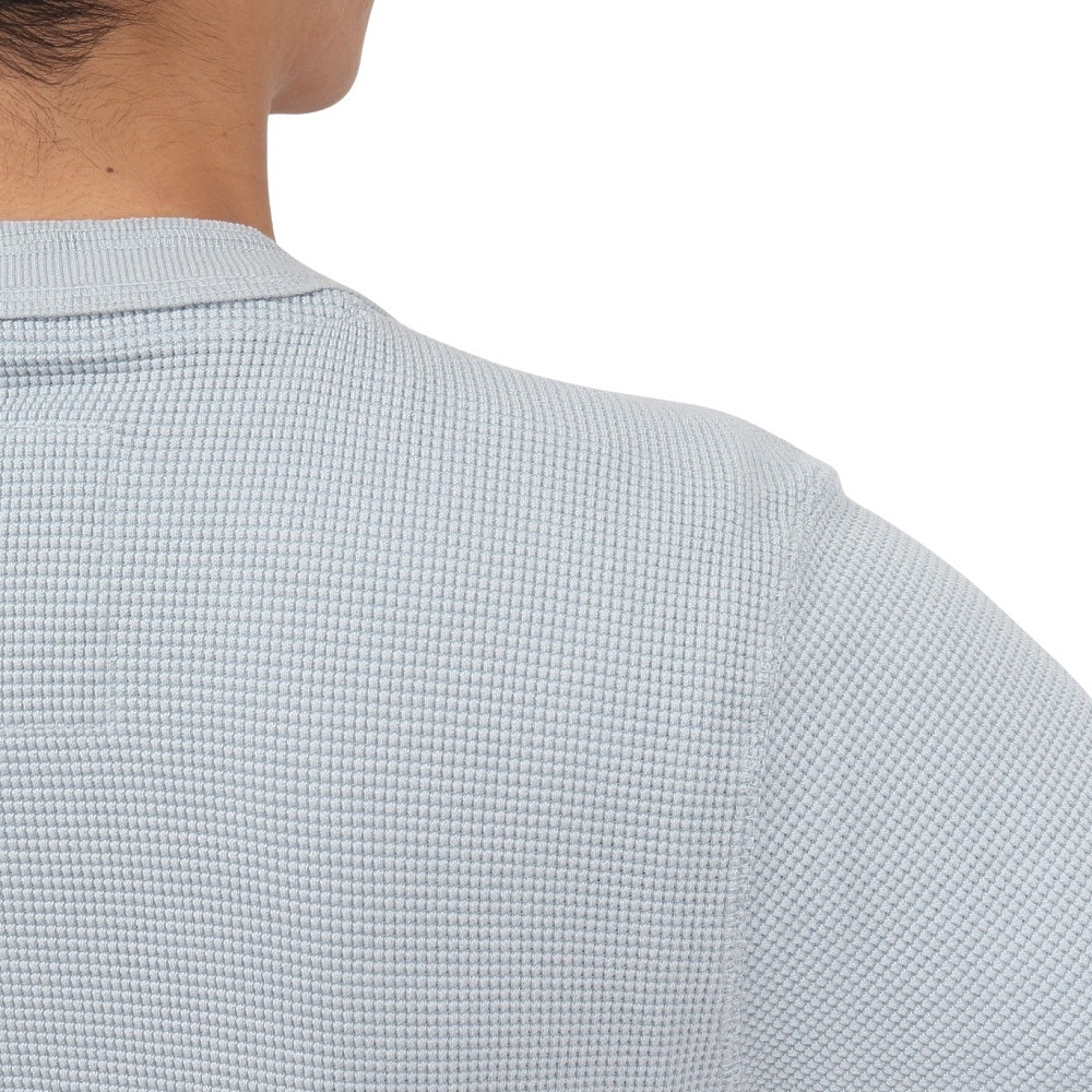 エルケクス（ELKEX）（メンズ）半袖 ワッフル HENLEY Tシャツ EKM5S10018 GRY