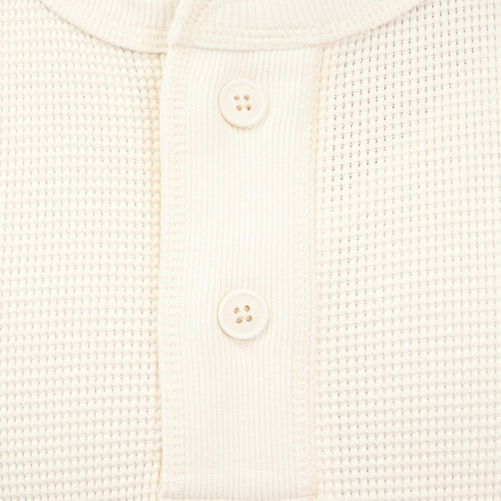 エルケクス（ELKEX）（メンズ）半袖 ワッフル HENLEY Tシャツ EKM5S10018 IVR