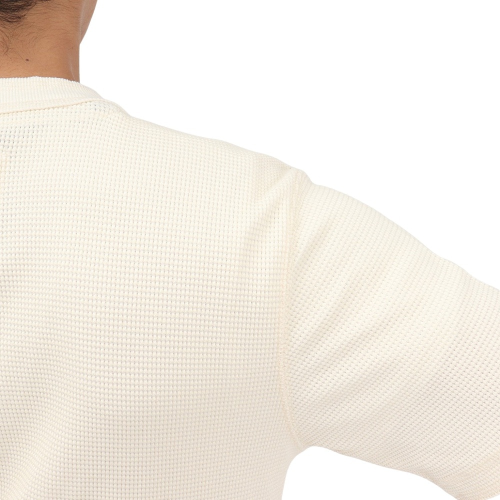 エルケクス（ELKEX）（メンズ）半袖 ワッフル HENLEY Tシャツ EKM5S10018 IVR