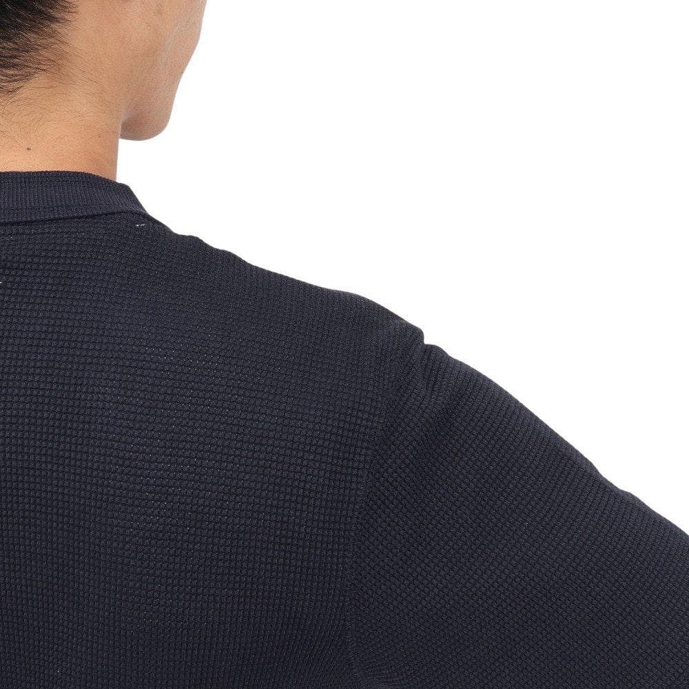 エルケクス（ELKEX）（メンズ）半袖 ワッフル HENLEY Tシャツ EKM5S10018 NVY