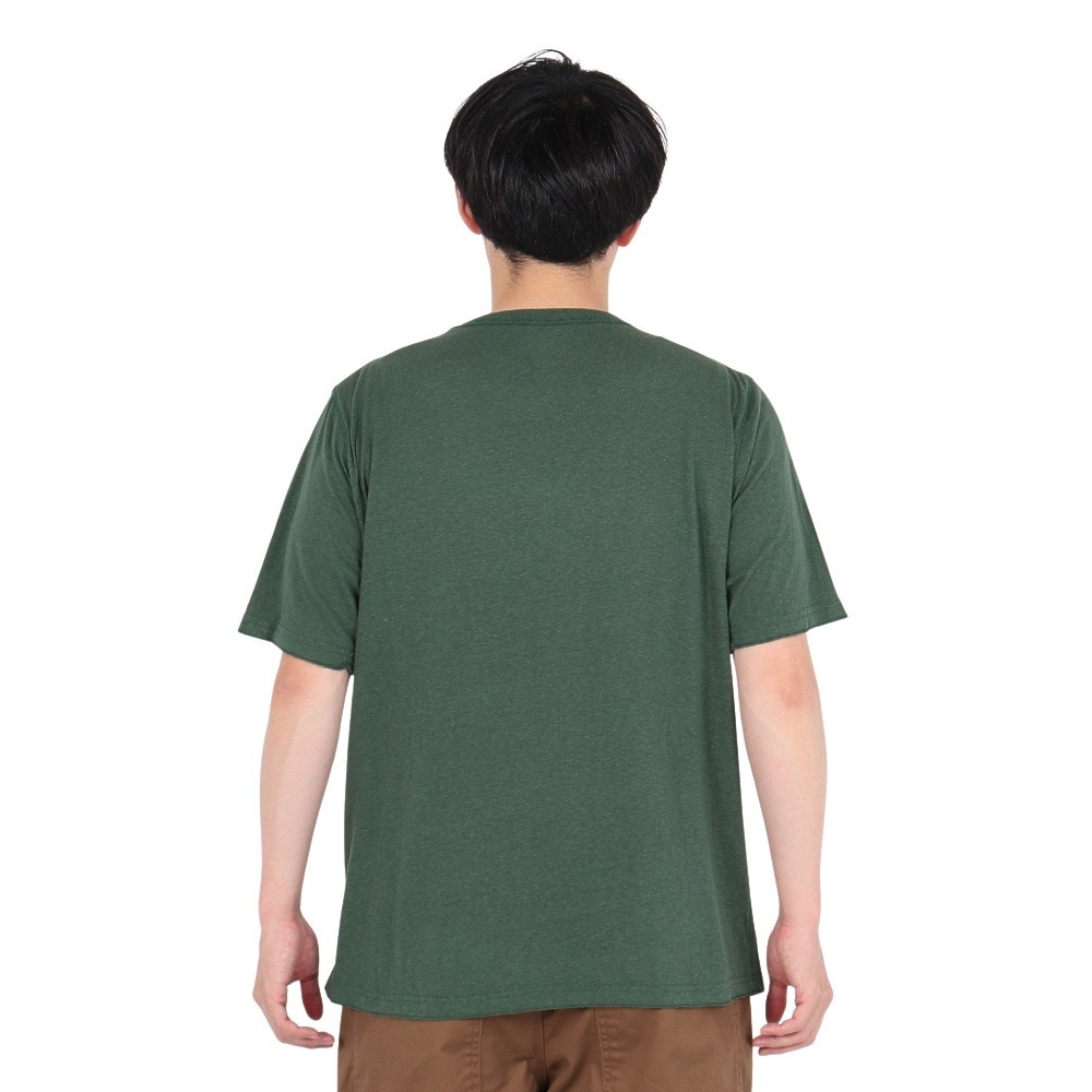 エルケクス（ELKEX）（メンズ）半袖Tシャツ CR NW OREGON 18 EKM5S10023 DGRN