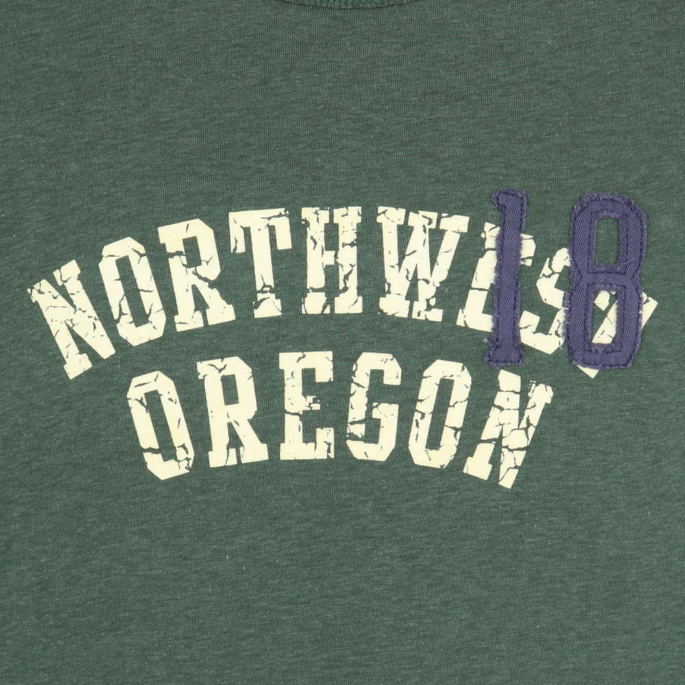 エルケクス（ELKEX）（メンズ）半袖Tシャツ CR NW OREGON 18 EKM5S10023 DGRN