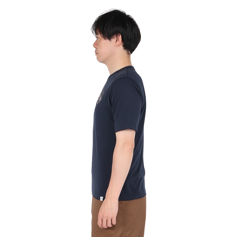 エルケクス（ELKEX）（メンズ）半袖Tシャツ CR NW OREGON 18 EKM5S10023 NVY