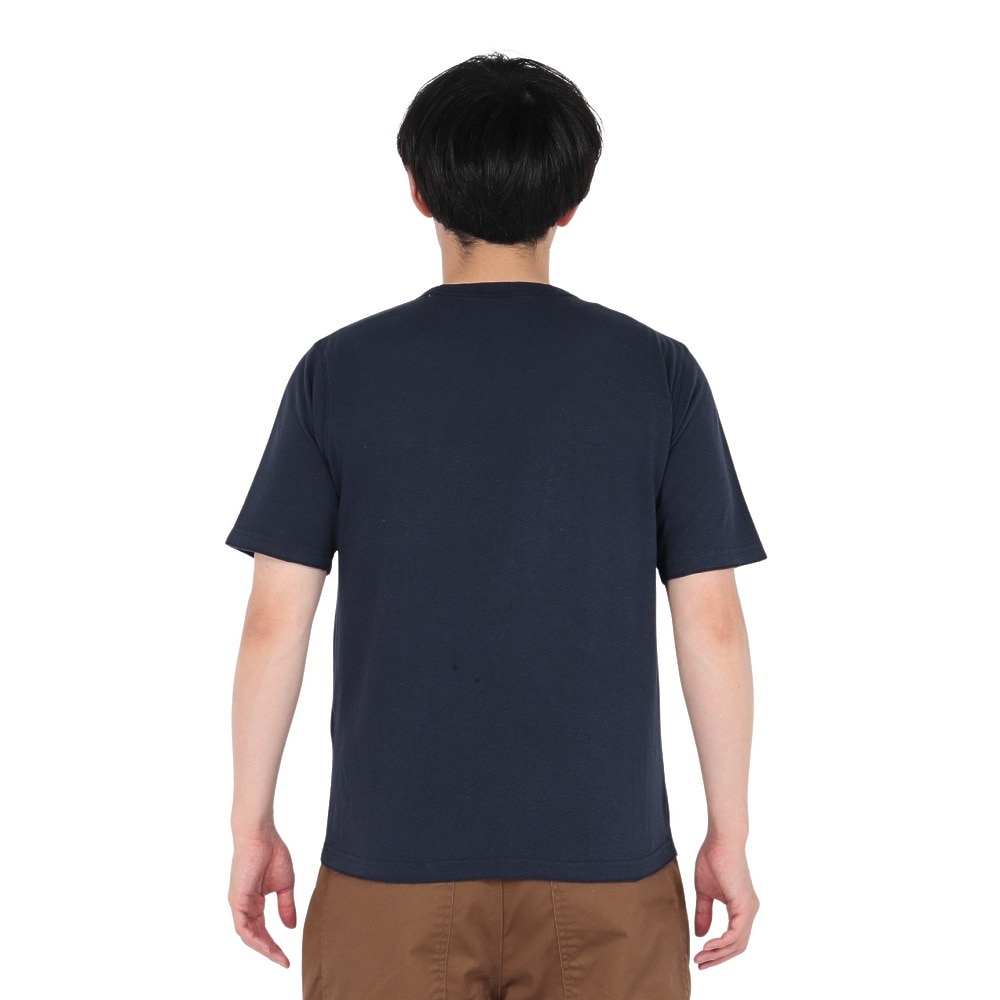 エルケクス（ELKEX）（メンズ）半袖Tシャツ CR NW OREGON 18 EKM5S10023 NVY