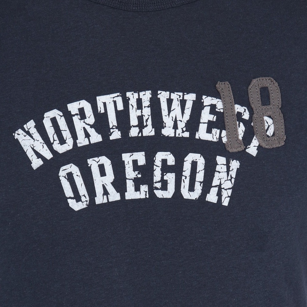 エルケクス（ELKEX）（メンズ）半袖Tシャツ CR NW OREGON 18 EKM5S10023 NVY