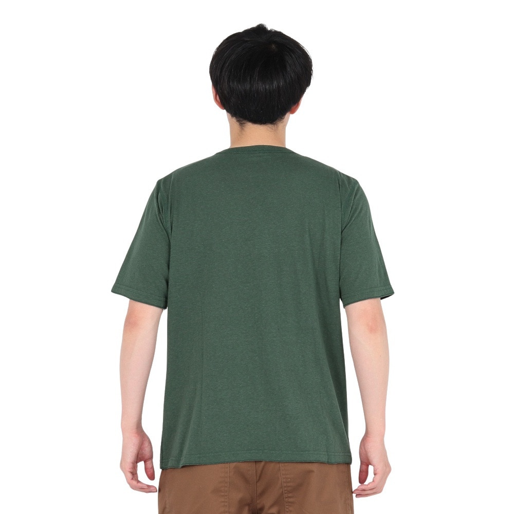 エルケクス（ELKEX）（メンズ）半袖Tシャツ CREW Oregon 1859 EKM5S10024 DGRN