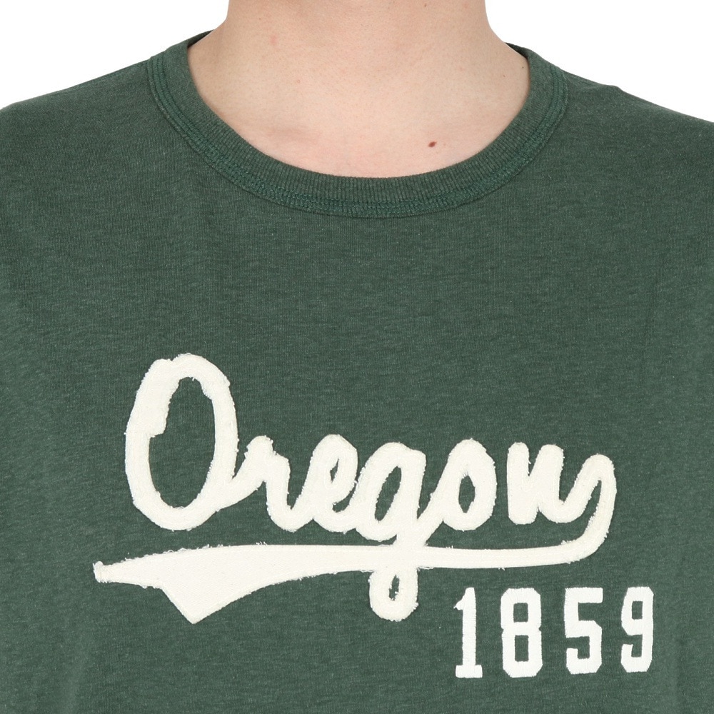 エルケクス（ELKEX）（メンズ）半袖Tシャツ CREW Oregon 1859 EKM5S10024 DGRN