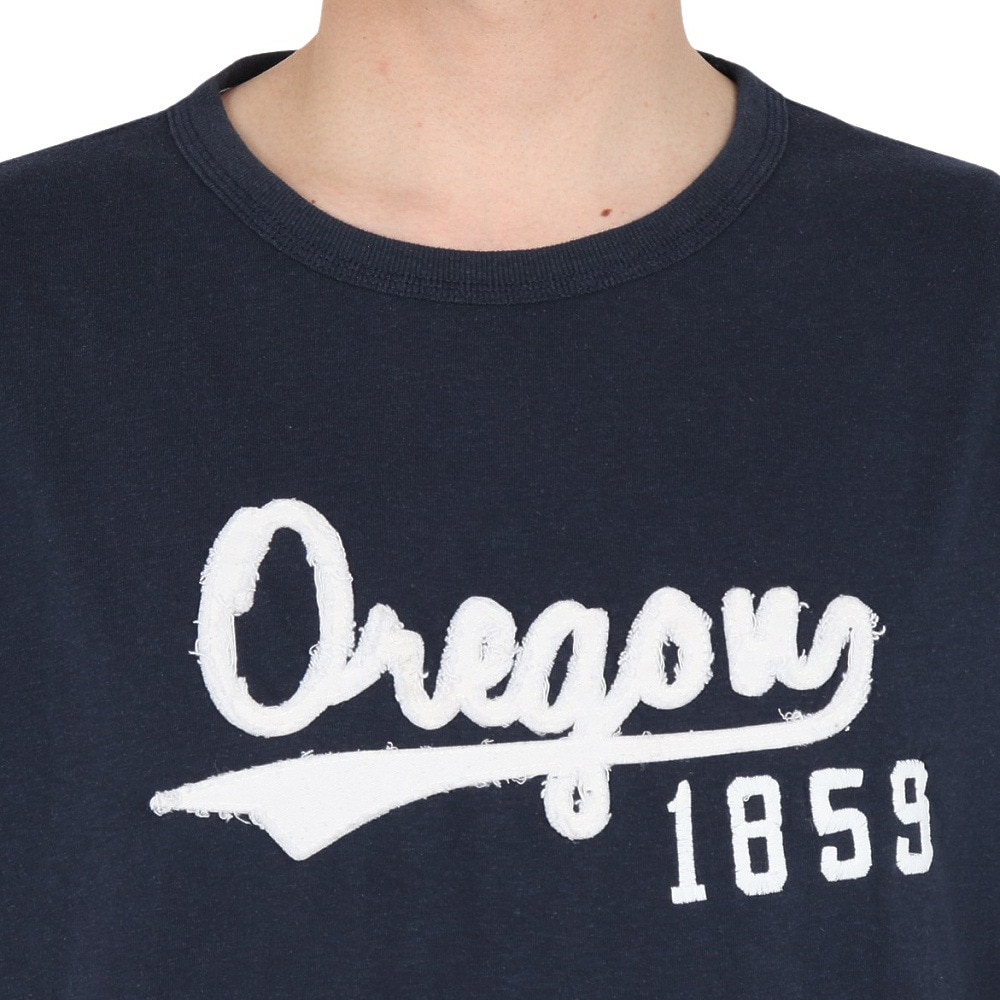 エルケクス（ELKEX）（メンズ）半袖Tシャツ CREW Oregon 1859 EKM5S10024 NVY