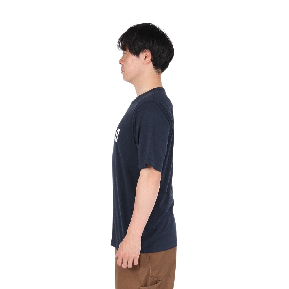 エルケクス（ELKEX）（メンズ）半袖Tシャツ CREW 18EMBLEM59 EKM5S10025 NVY
