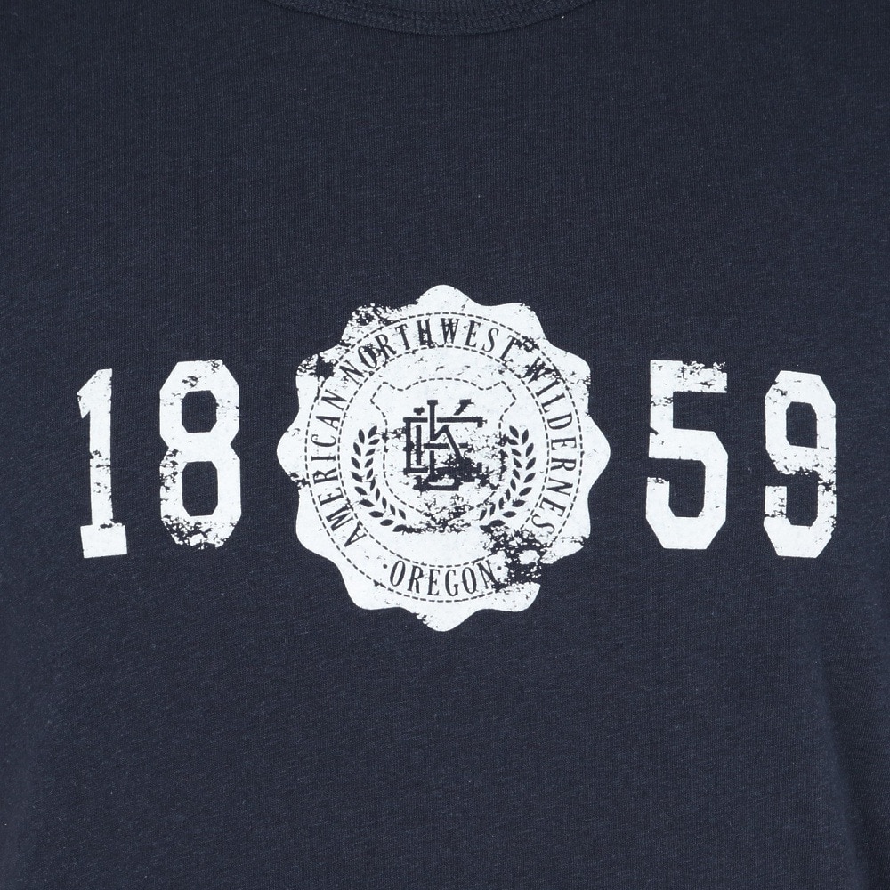 エルケクス（ELKEX）（メンズ）半袖Tシャツ CREW 18EMBLEM59 EKM5S10025 NVY