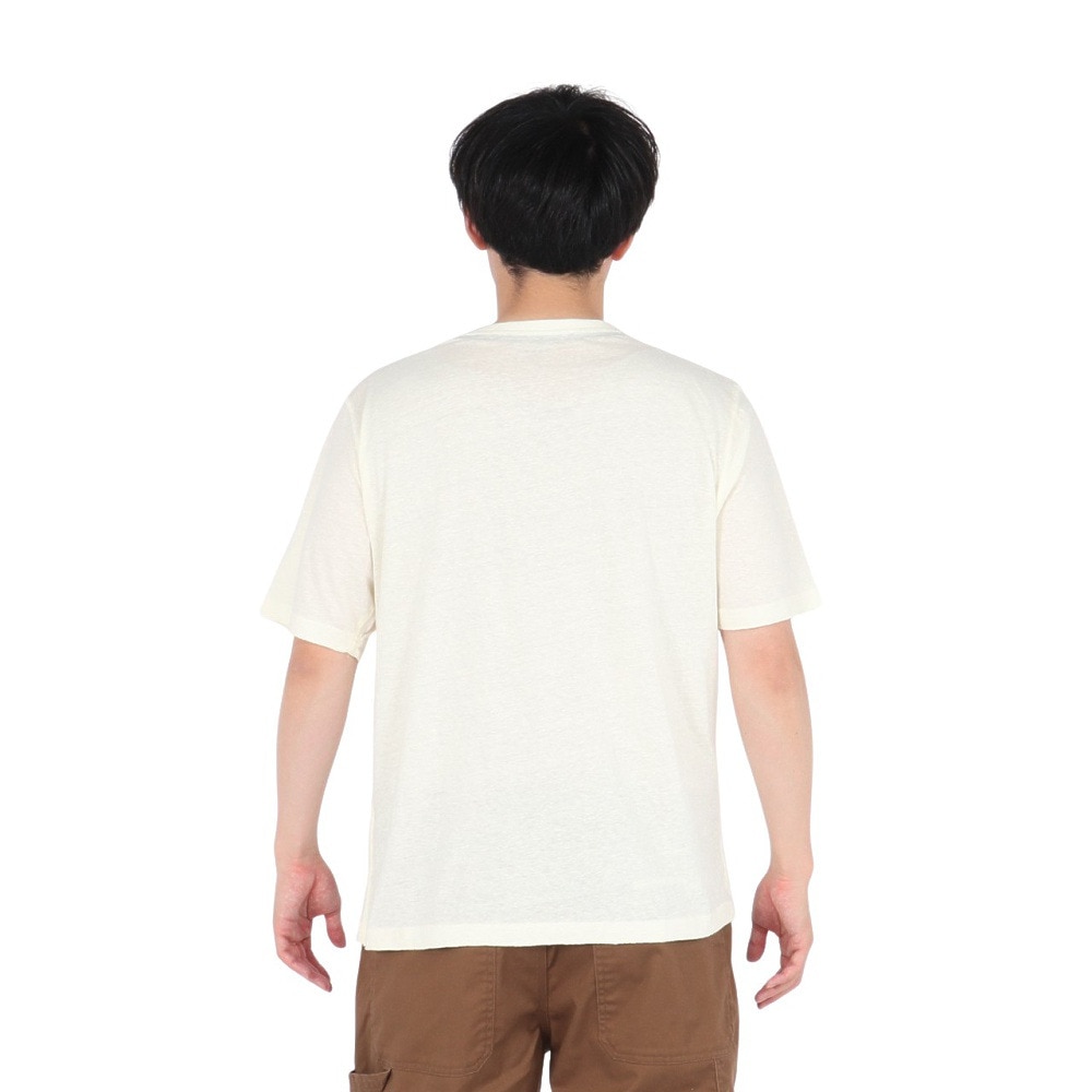 エルケクス（ELKEX）（メンズ）半袖Tシャツ CREW 18EMBLEM59 EKM5S10025 OWHT