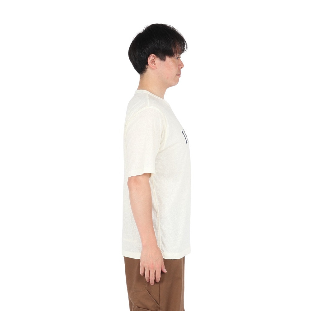 エルケクス（ELKEX）（メンズ）半袖Tシャツ CREW 18EMBLEM59 EKM5S10025 OWHT