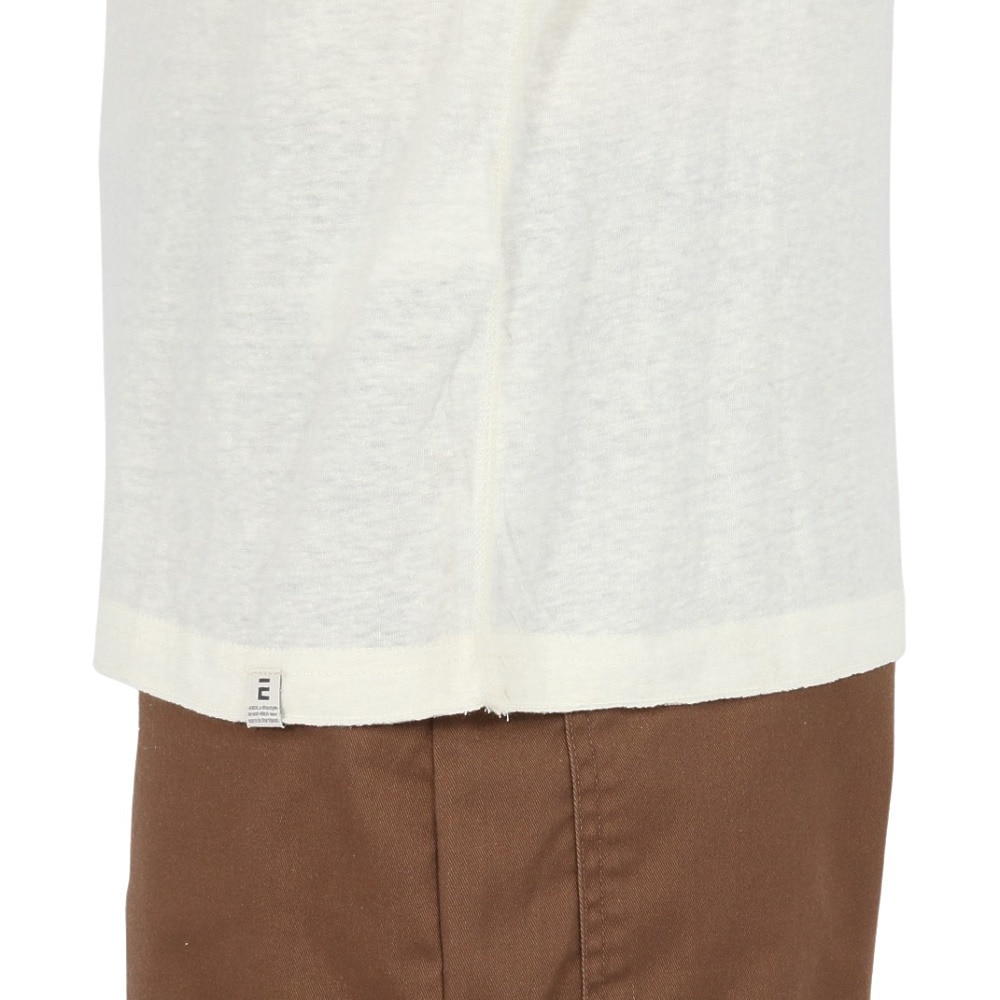 エルケクス（ELKEX）（メンズ）半袖Tシャツ CREW 18EMBLEM59 EKM5S10025 OWHT