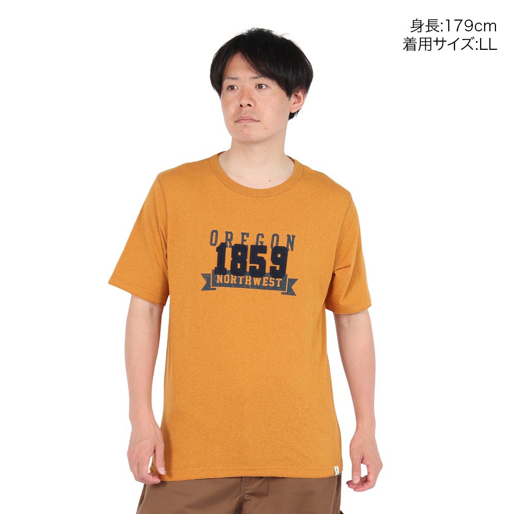 エルケクス（ELKEX）（メンズ）半袖Tシャツ CREW 1859 ribon EKM5S10027 MST