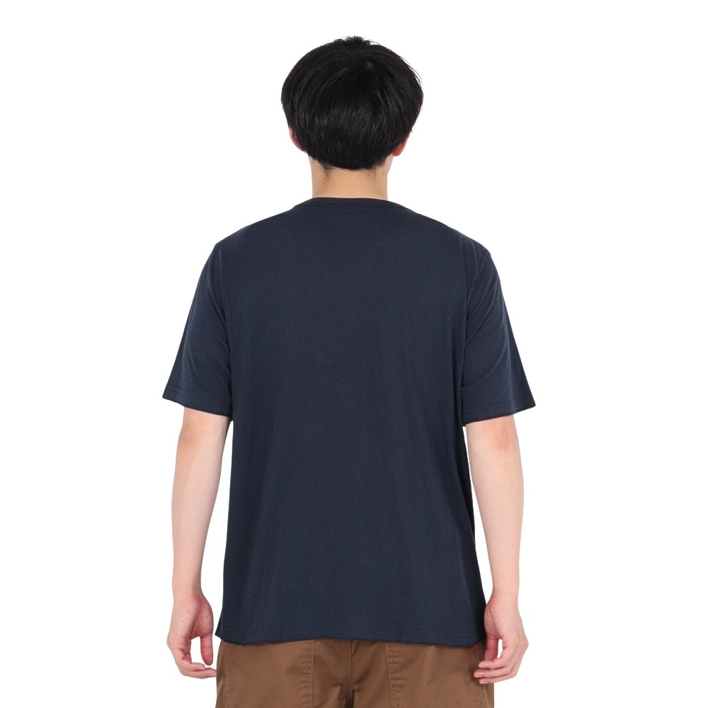 エルケクス（ELKEX）（メンズ）半袖Tシャツ CREW 1859 ribon EKM5S10027 NVY