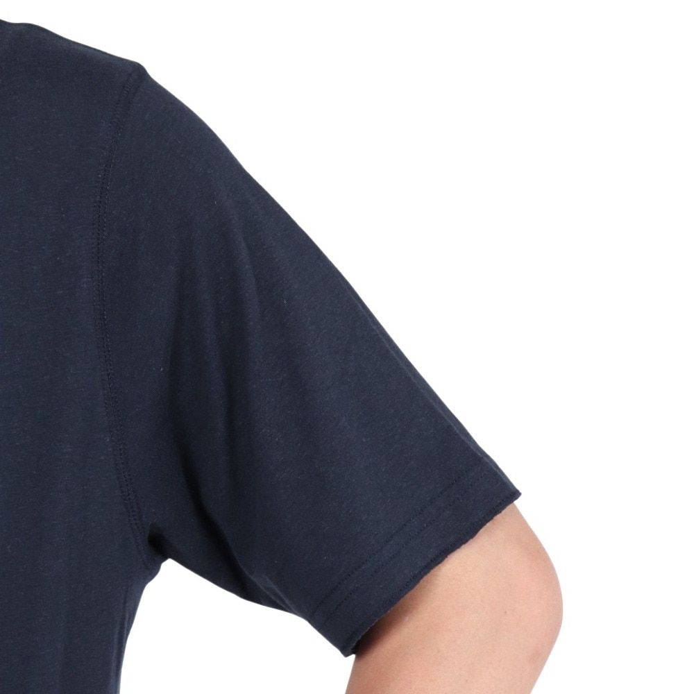 エルケクス（ELKEX）（メンズ）半袖Tシャツ CREW 1859 ribon EKM5S10027 NVY