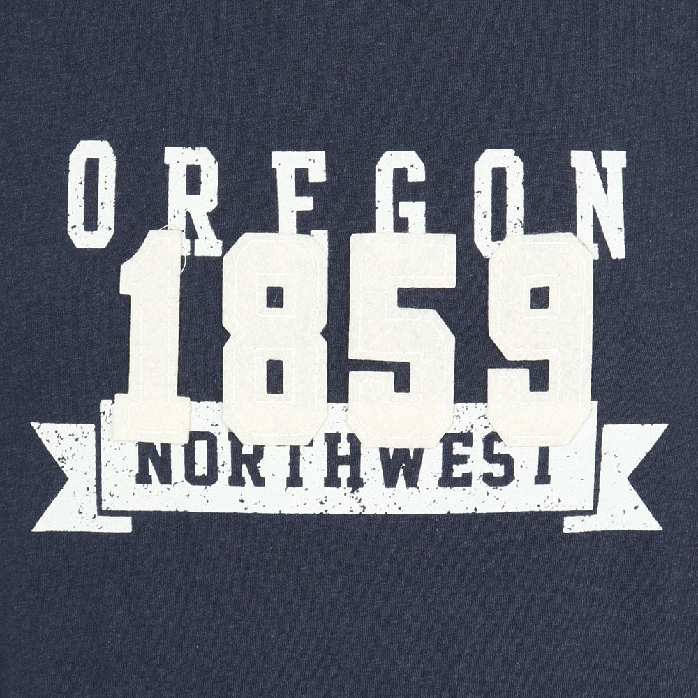 エルケクス（ELKEX）（メンズ）半袖Tシャツ CREW 1859 ribon EKM5S10027 NVY