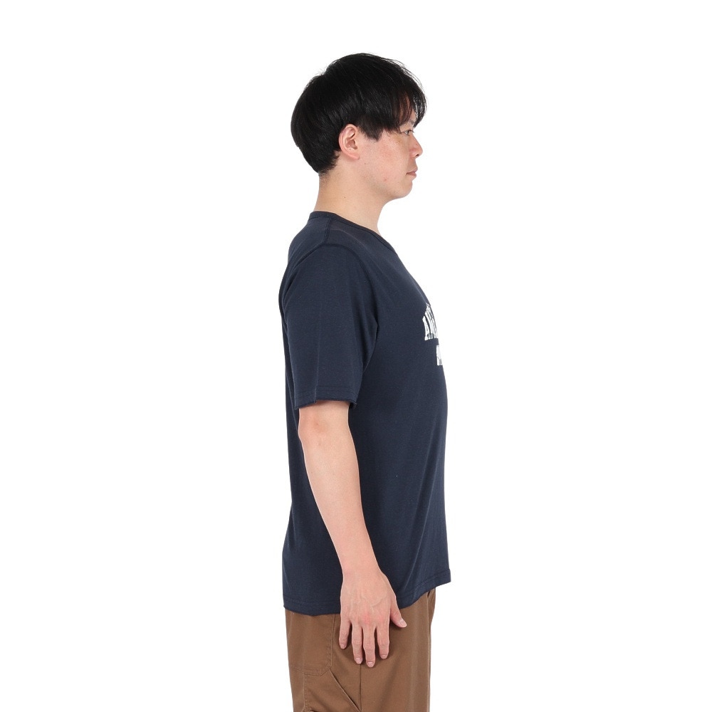エルケクス（ELKEX）（メンズ）半袖Tシャツ CREW AMERICAN NW EKM5S10028 NVY