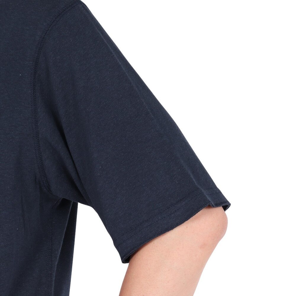 エルケクス（ELKEX）（メンズ）半袖Tシャツ CREW AMERICAN NW EKM5S10028 NVY