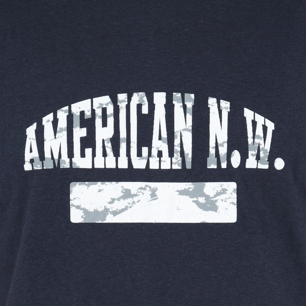 エルケクス（ELKEX）（メンズ）半袖Tシャツ CREW AMERICAN NW EKM5S10028 NVY