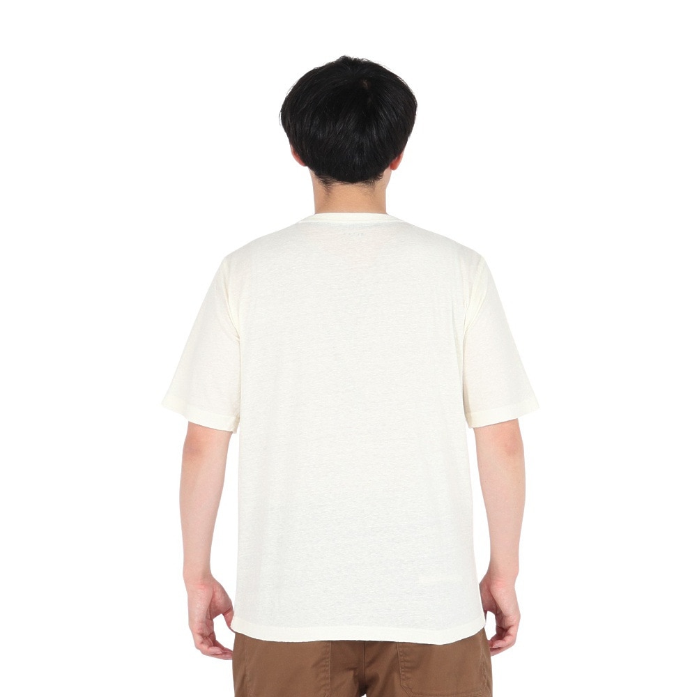 エルケクス（ELKEX）（メンズ）半袖Tシャツ CREW AMERICAN NW EKM5S10028 OWHT