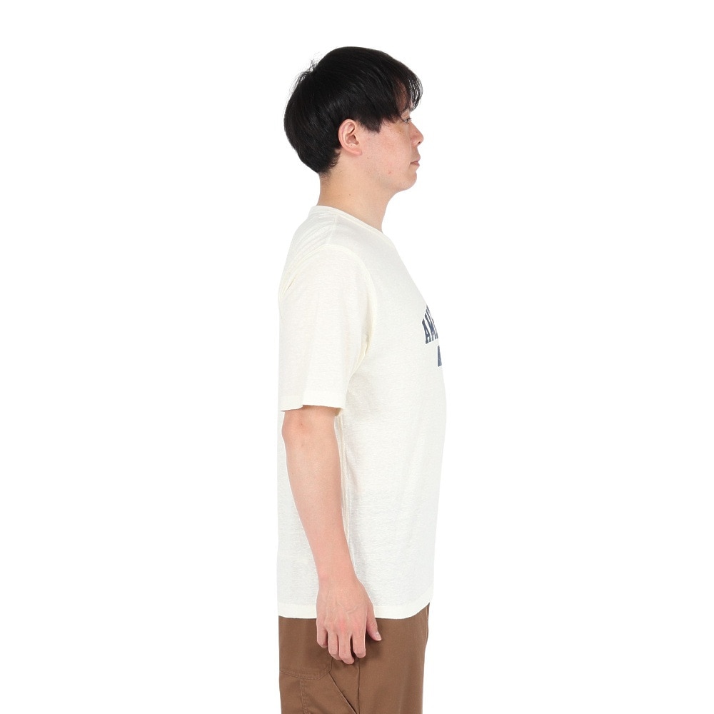 エルケクス（ELKEX）（メンズ）半袖Tシャツ CREW AMERICAN NW EKM5S10028 OWHT