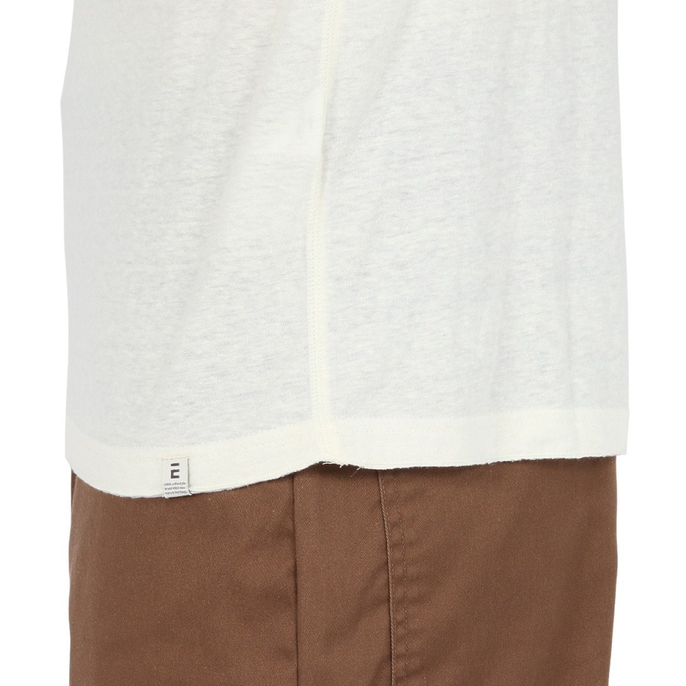 エルケクス（ELKEX）（メンズ）半袖Tシャツ CREW AMERICAN NW EKM5S10028 OWHT