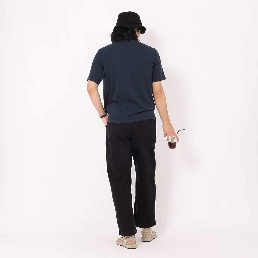 エルケクス（ELKEX）（メンズ）半袖Tシャツ HENLEY Stamp EKM5S10029 NVY