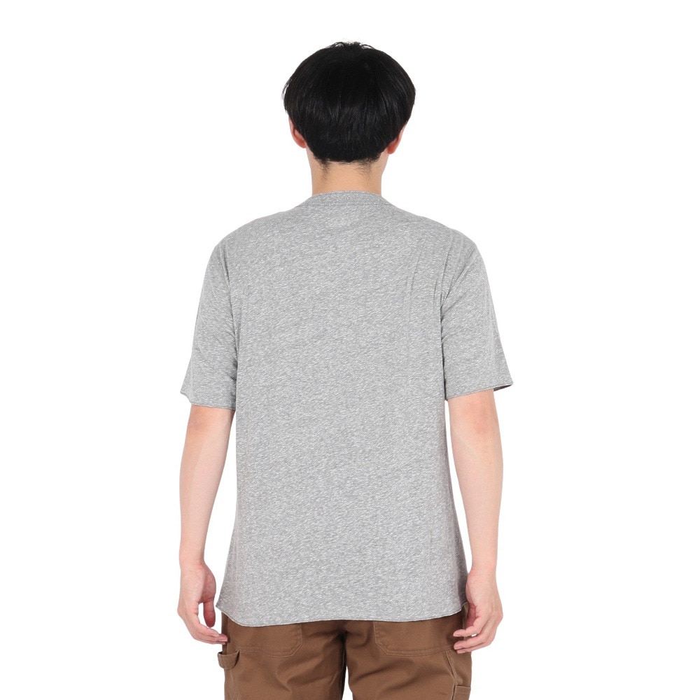 エルケクス（ELKEX）（メンズ）半袖Tシャツ HENLEY O1859R EKM5S10030 MGRY
