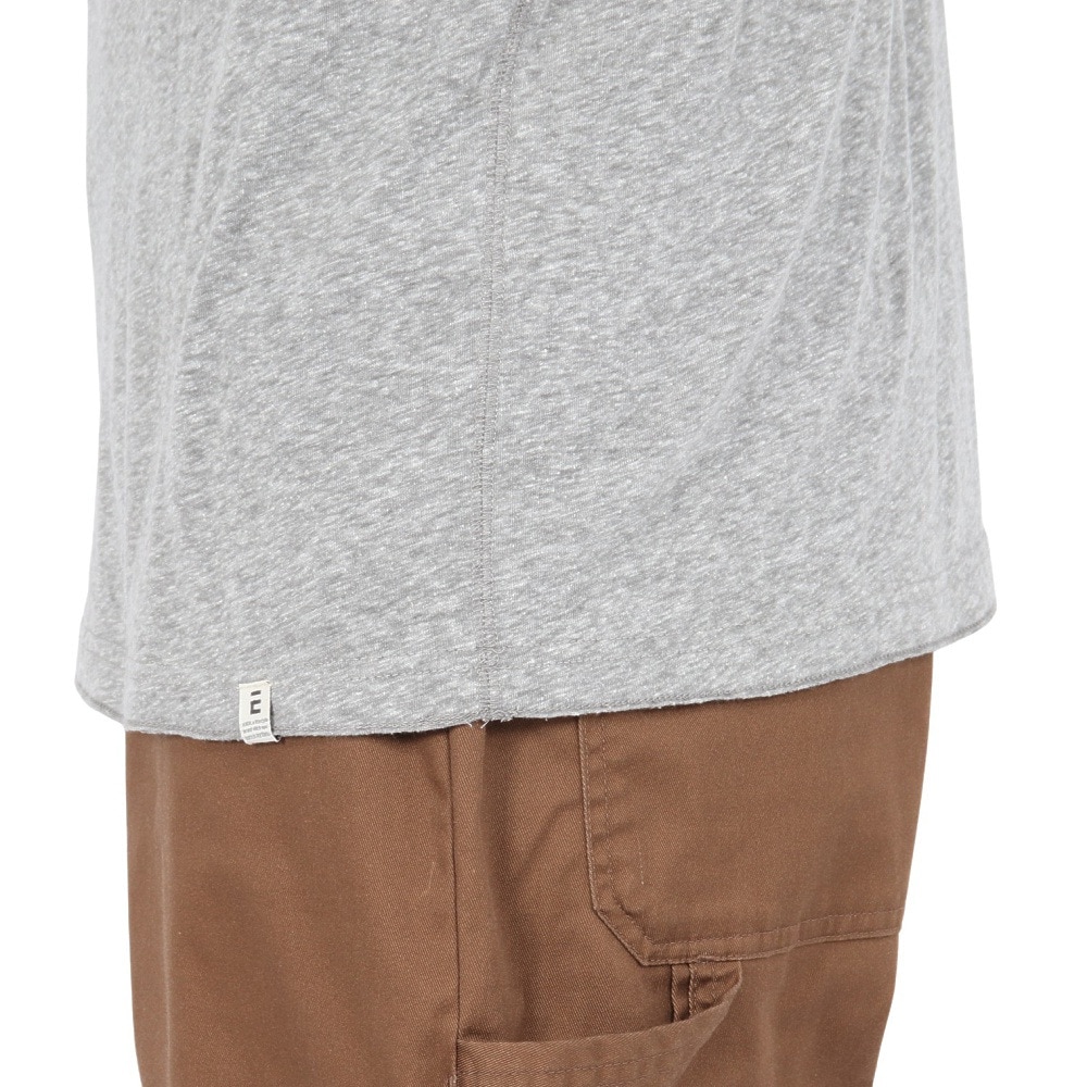 エルケクス（ELKEX）（メンズ）半袖Tシャツ HENLEY O1859R EKM5S10030 MGRY