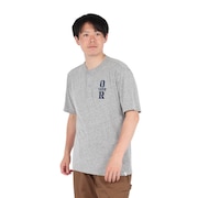 (メンズ)半袖Tシャツ HENLEY O1859R EKM5S10030 MGRY