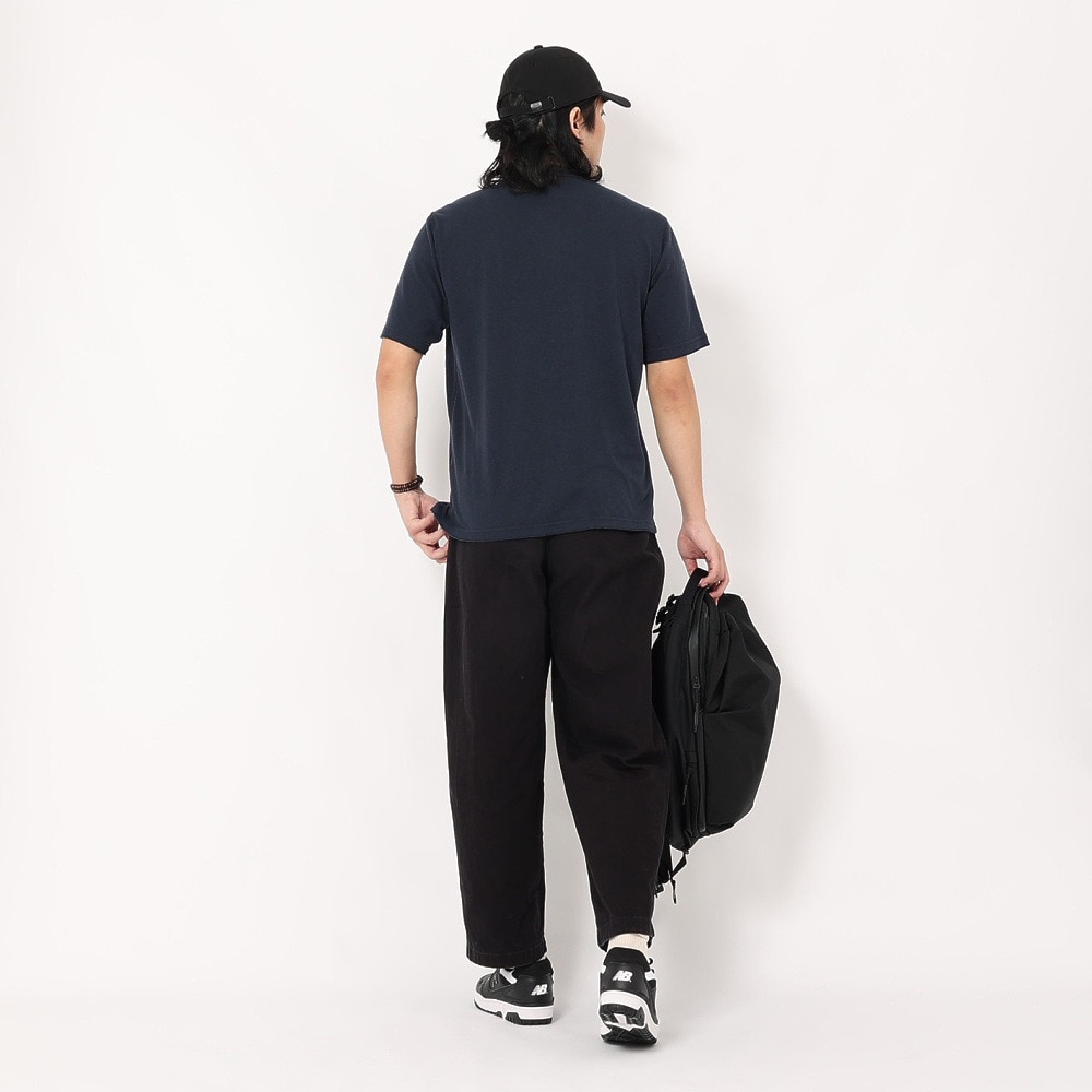 エルケクス（ELKEX）（メンズ）半袖Tシャツ HENLEY O1859R EKM5S10030 NVY