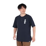 (メンズ)半袖Tシャツ HENLEY O1859R EKM5S10030 NVY