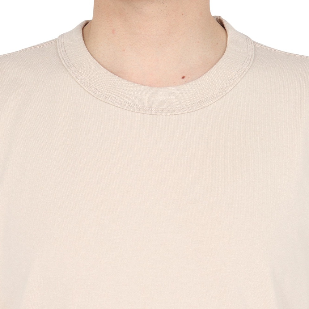エルケクス（ELKEX）（メンズ）半袖 無地 ラフ Tシャツ EKM5S10015 BEG