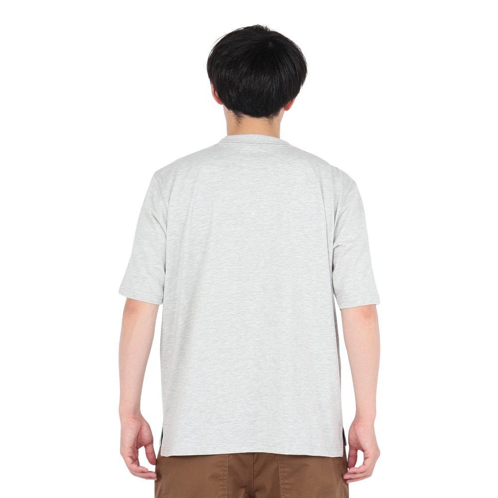 エルケクス（ELKEX）（メンズ）半袖 無地 ラフ Tシャツ EKM5S10015 MGRY
