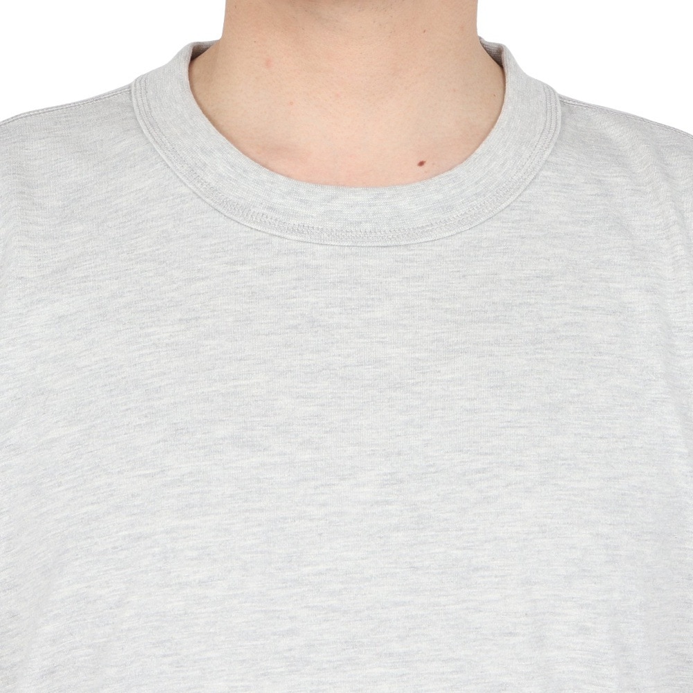 エルケクス（ELKEX）（メンズ）半袖 無地 ラフ Tシャツ EKM5S10015 MGRY