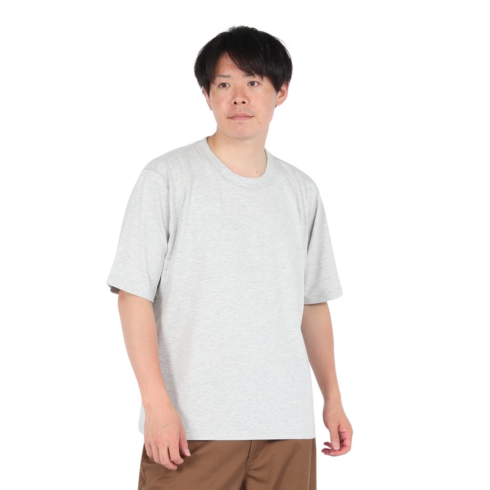 エルケクス（ELKEX）（メンズ）半袖 無地 ラフ Tシャツ EKM5S10015 MGRY
