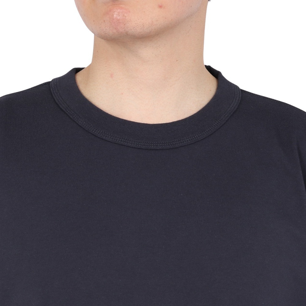 エルケクス（ELKEX）（メンズ）半袖 無地 ラフ Tシャツ EKM5S10015 NVY