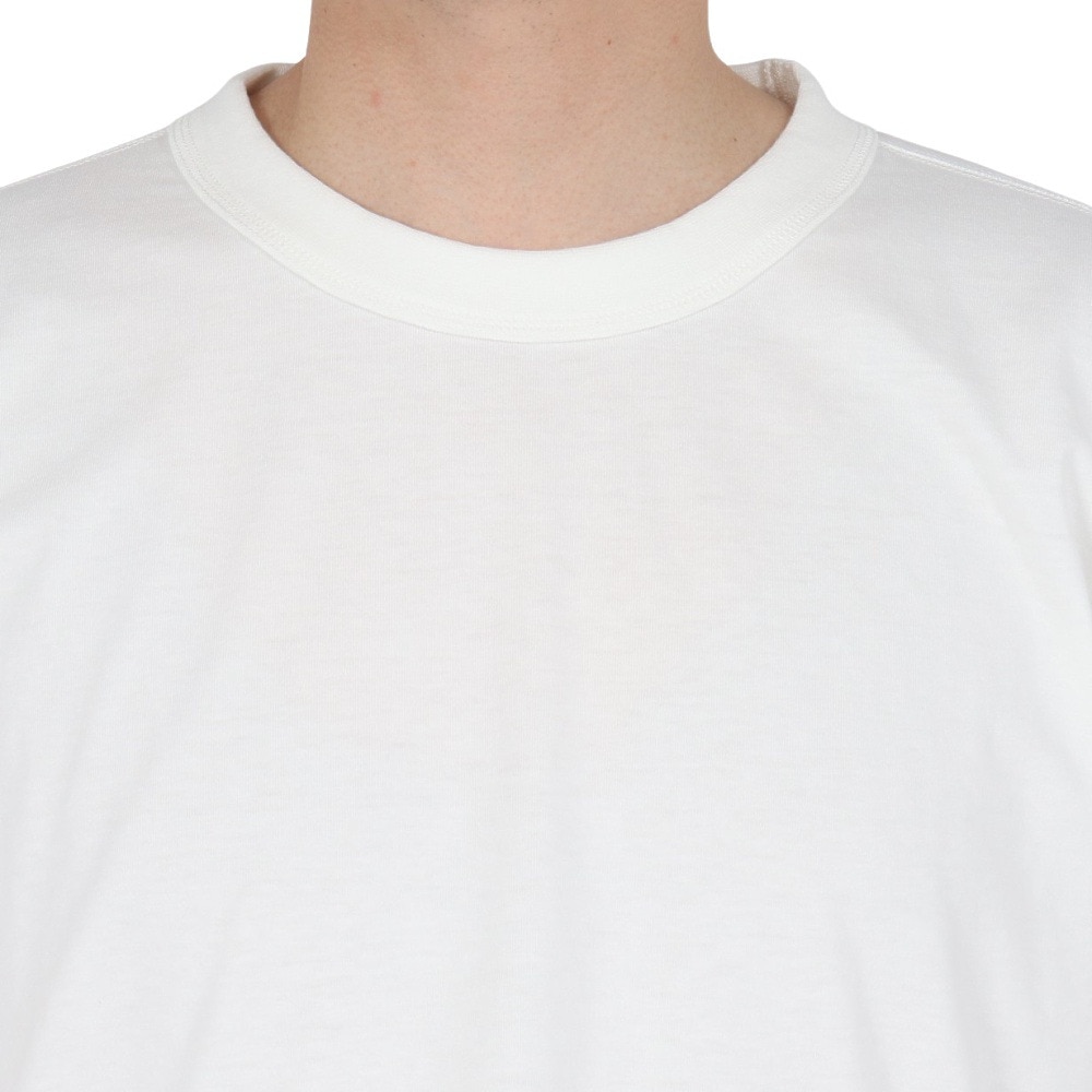 エルケクス（ELKEX）（メンズ）半袖 無地 ラフ Tシャツ EKM5S10015 WHT